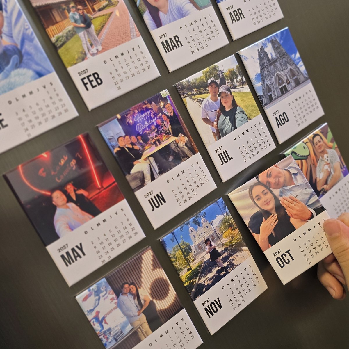 Calendario magnético 2027, foto 3 de 3
