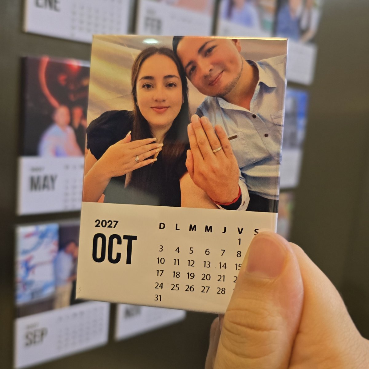 Calendario magnético 2027, foto 2 de 3