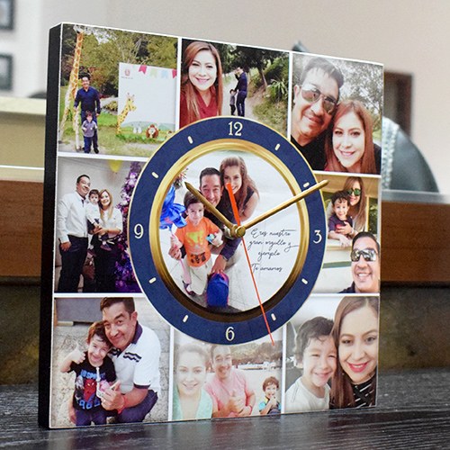 Reloj personalizado 25 × 25 cm, foto 1 de 3