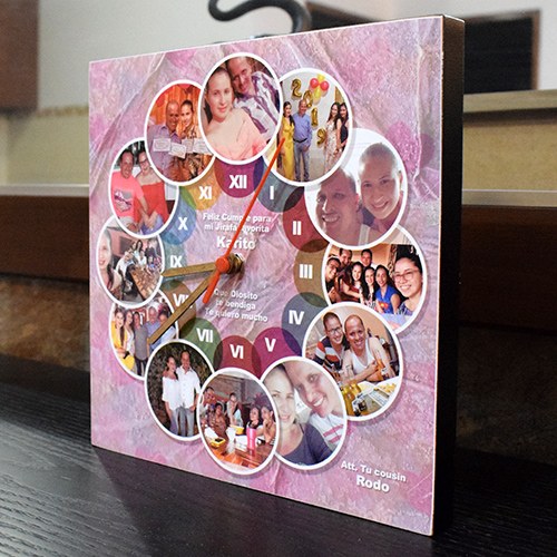 Reloj personalizado 25 × 25 cm, foto 3 de 3